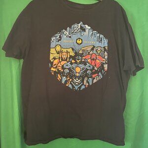Vintage Exclusive Lootwear PACIFIC RIM UPRISING XL Mens T-Shirt